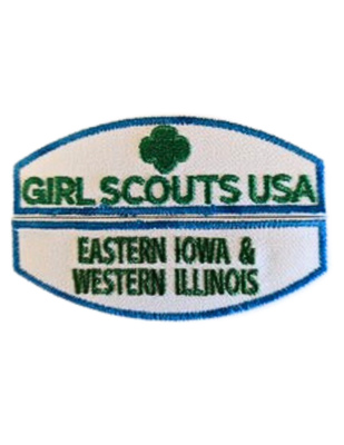Multilevel Girl Scout Council Identification Set - Eastern Iowa and Western Illinois