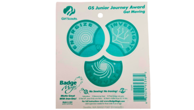 Badge Magic Girl Scout Junior Get Moving Journey Award