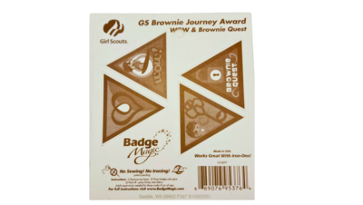 Badge Magic Girl Scout Brownie Journey Award