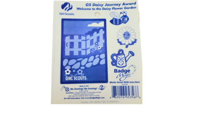 Badge Magic Girl Scout Daisy Flower Garden Journey Award