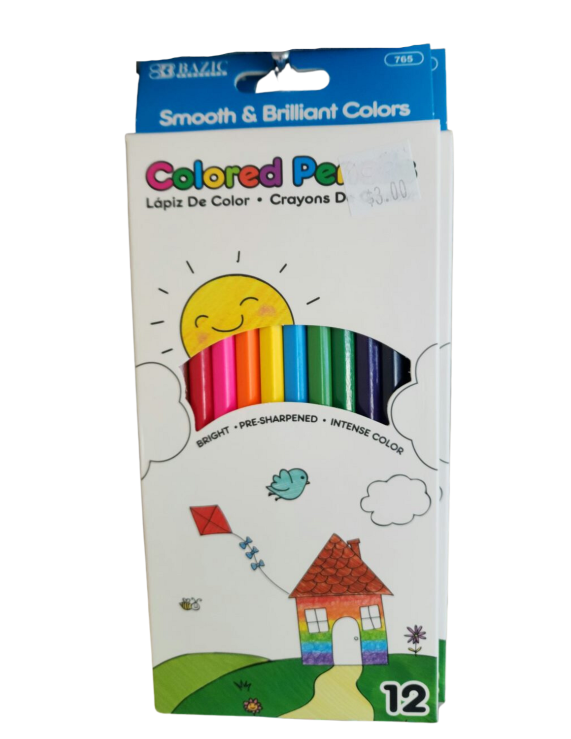 12 count colored pencil