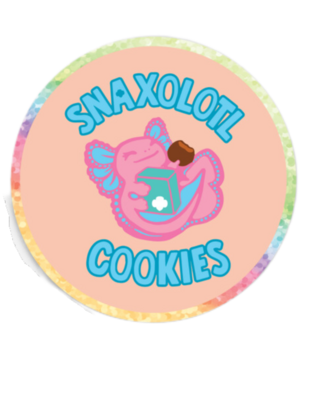 Snaxolotl Cookies Sticker