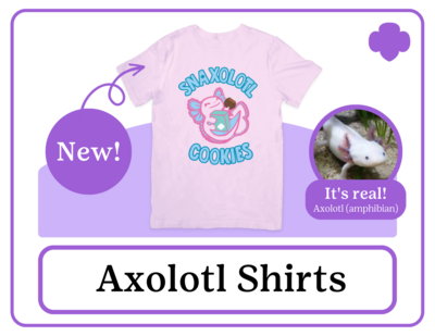 Snaxolotl Cookies Shirt