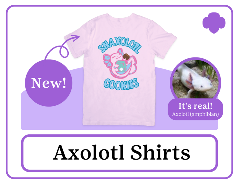 Snaxolotl Cookies Shirt
