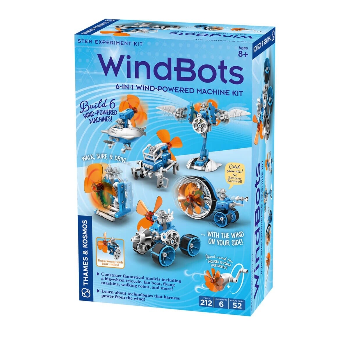 Wind Bots 6-In-1 Robot Kit