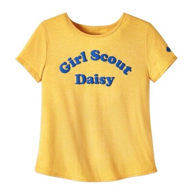 Daisy Curve Hem T-Shirt, Size: XS