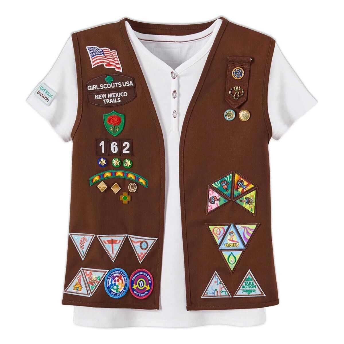 Official Brownie Vest, Size: XS