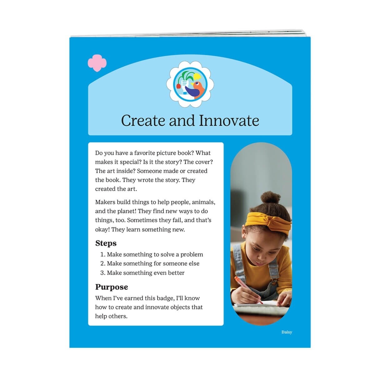 Daisy Create and Innovate Badge Requirements