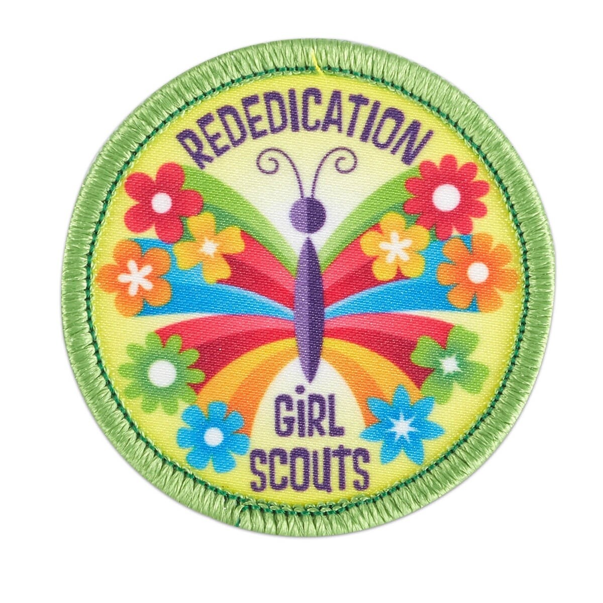 Rededication Butterfly Sew-On Patch