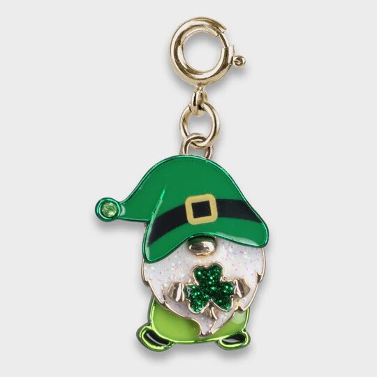 Gold Swivel Good Luck Gnome Charm
