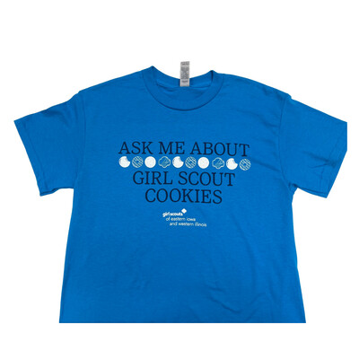 Ask Me About Girl Scout Cookies Shirt