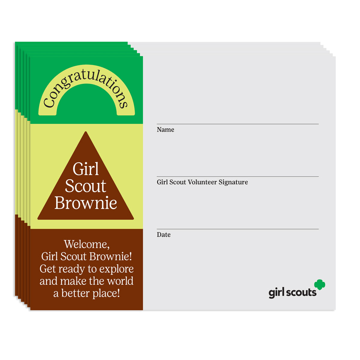Brownie Bridging Certificate