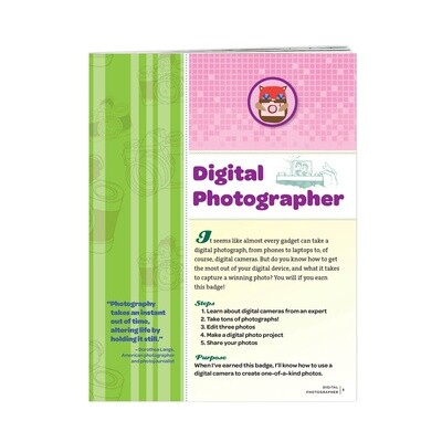 Junior Digital Photographer Badge Requirements