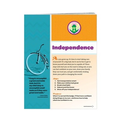 Junior Independence Badge Requirements