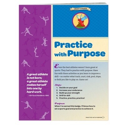 Junior Practice With Purpose Badge Requirements Pamphlet