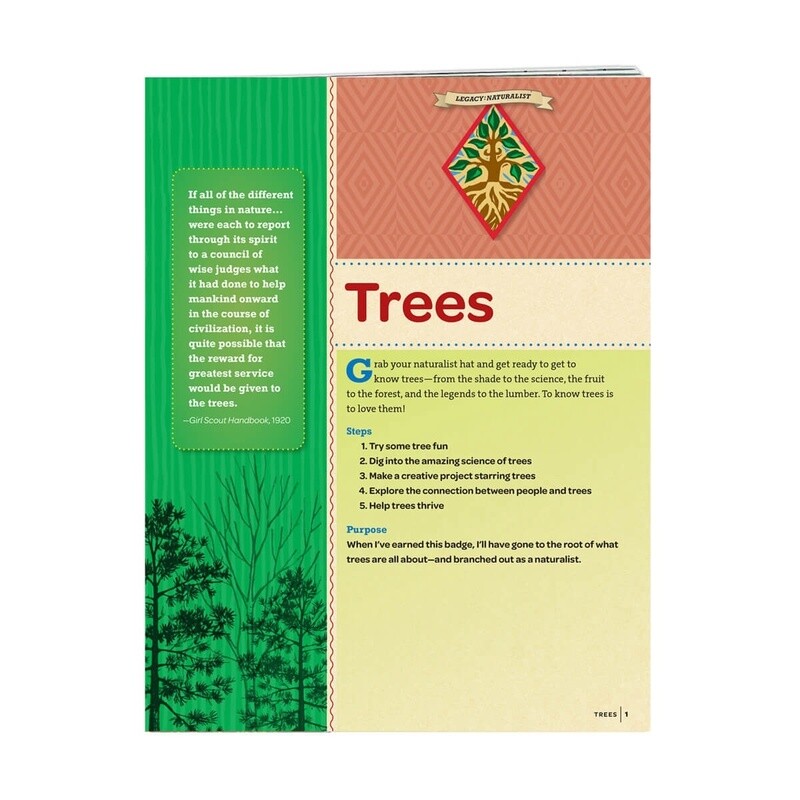 Cadette Trees Badge Requirements