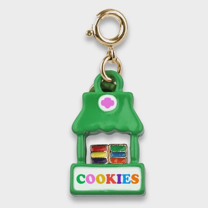 Girl Scout Gold Cookie Booth Charm