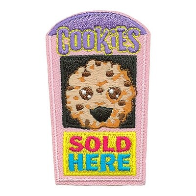 Cookies Sold Here Patch