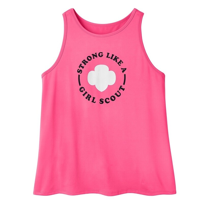 Strong As A Girl Scout Active Tank - Women&#39;s