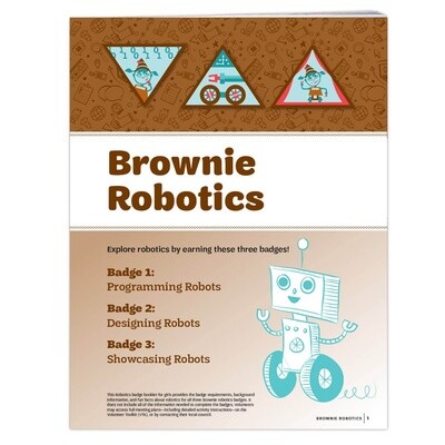 Used Brownie Robotics Badge Requirements