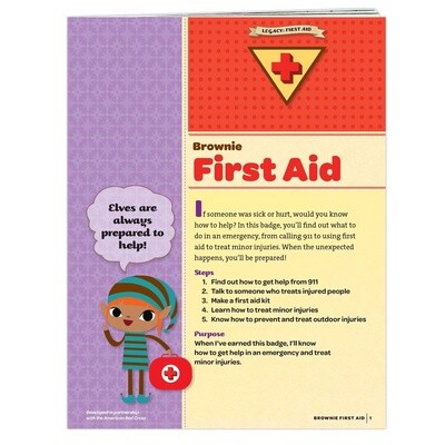 Used Brownie First Aid Badge Requirements
