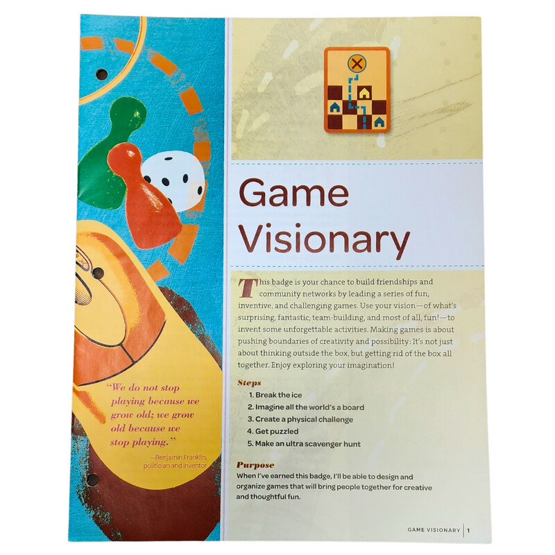 Used Senior Game Visionary Badge Requirements