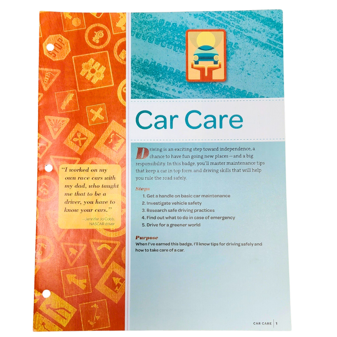 Used Senior Car Care Badge Requirements