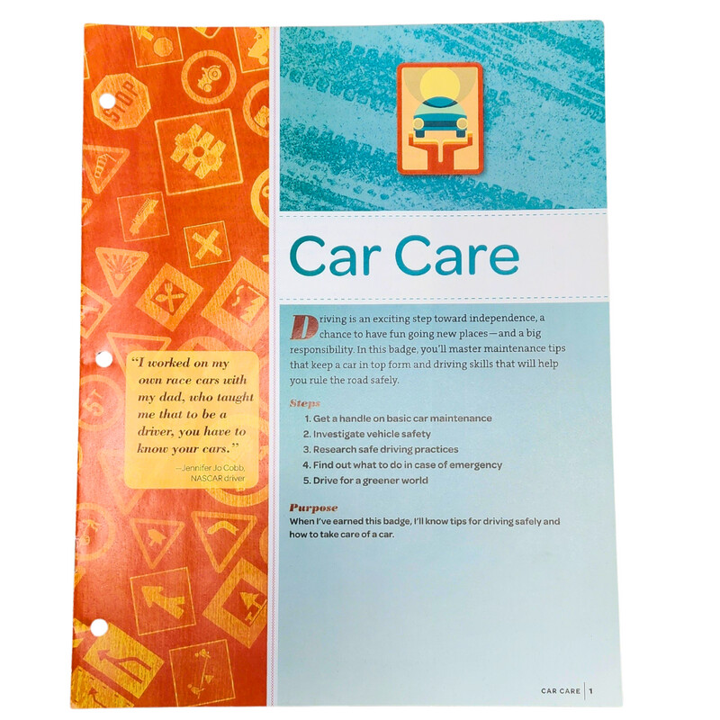 Used Senior Car Care Badge Requirements