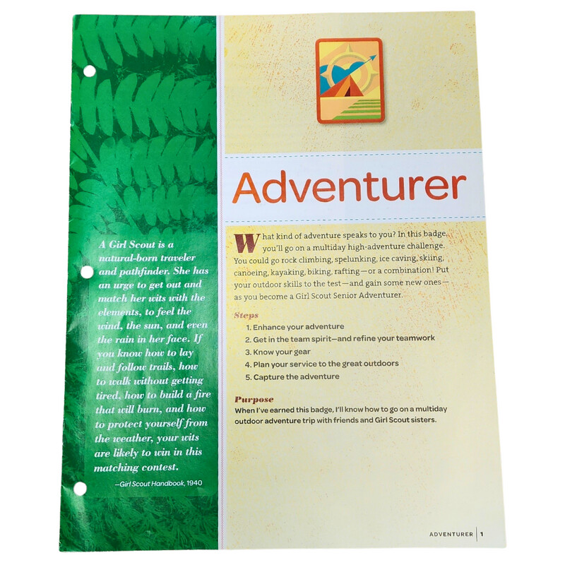 Used Senior Adventurer Badge Requirements