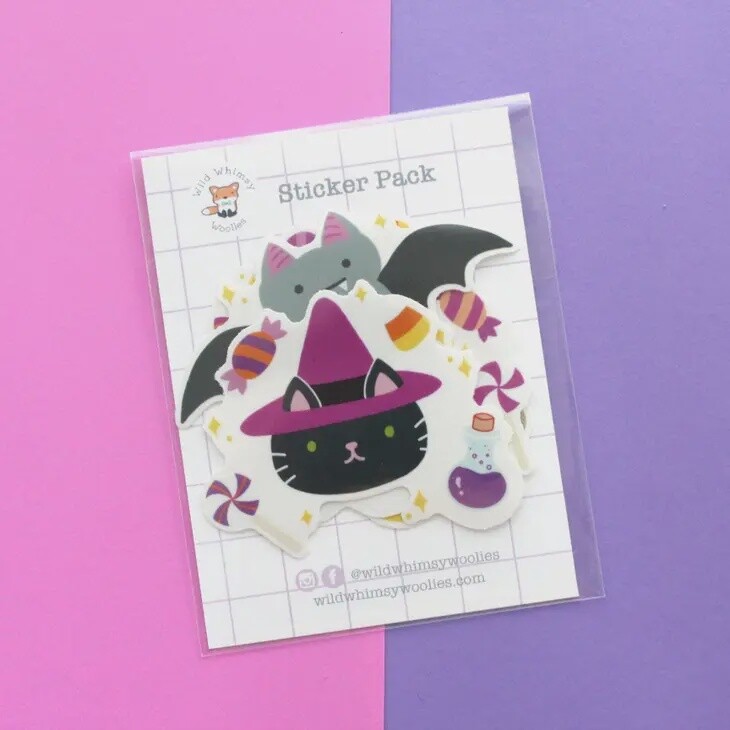 Halloween Clear Sticker Set
