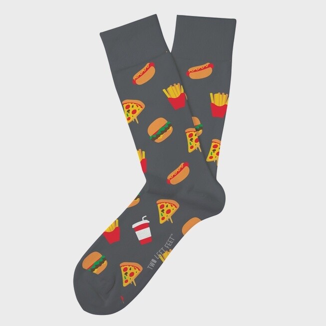 Drive Thru Junkie Adult Socks