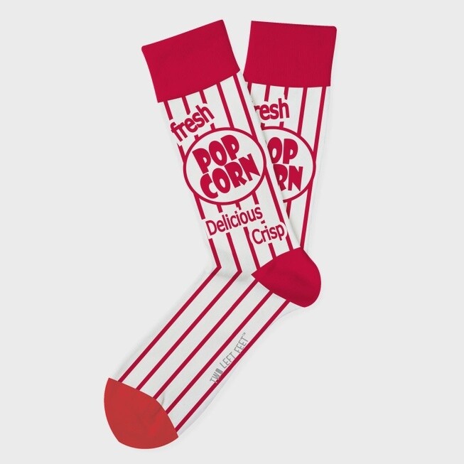 Movie Night Adult Socks, Size: Big