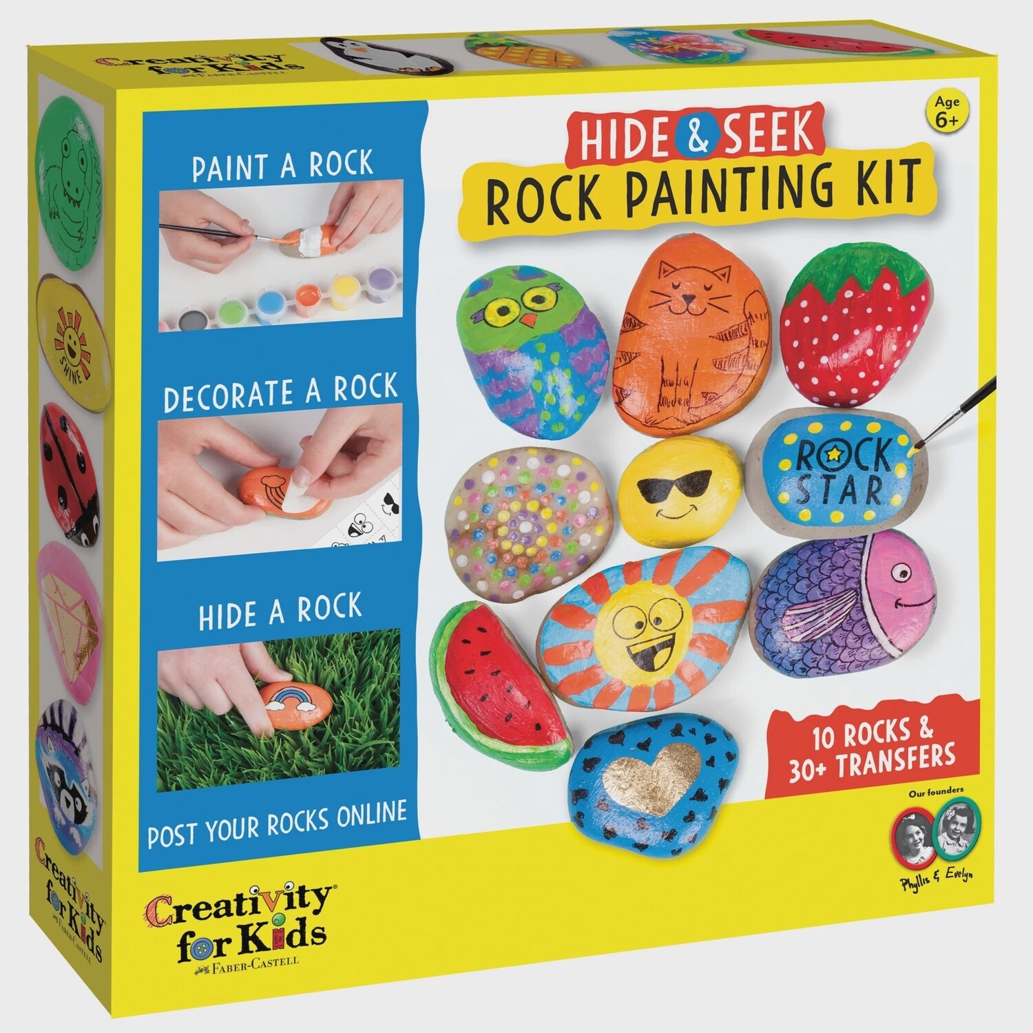 Hide &amp; Seek Rock Painting