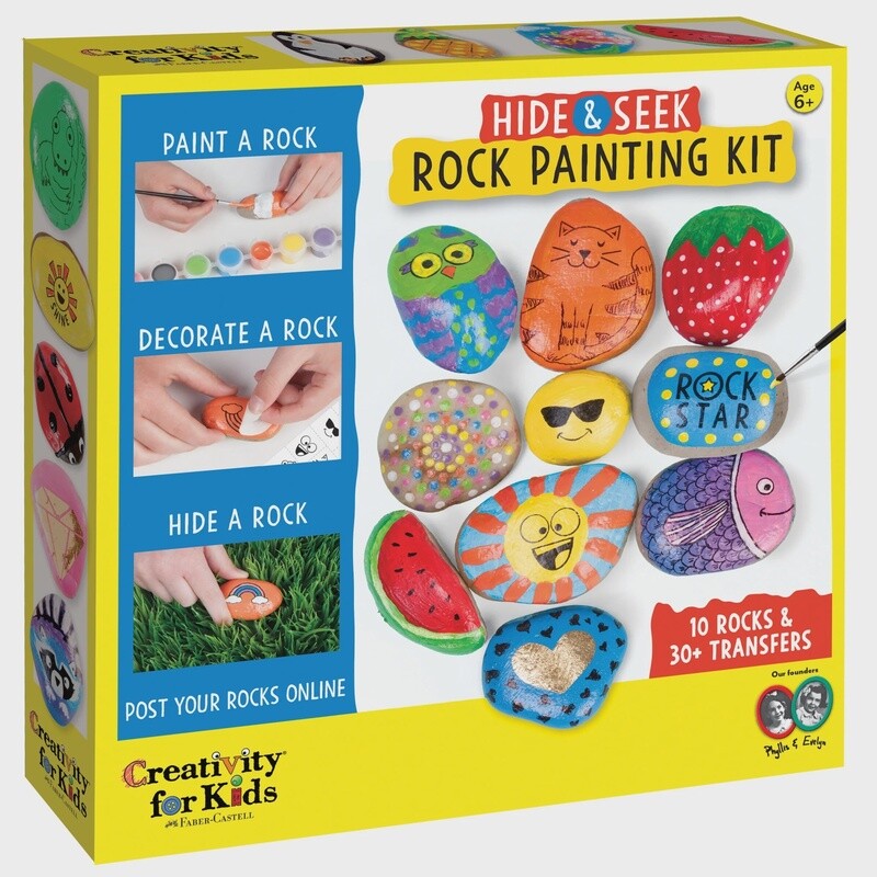 Hide &amp; Seek Rock Painting