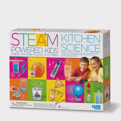 Steam Powered Kids Kitchen Science Deluxe Kit