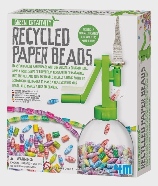 Recycled Paper Beads Diy Kit