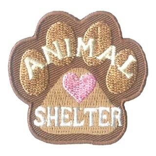 Animal Shelter Patch (Paw)