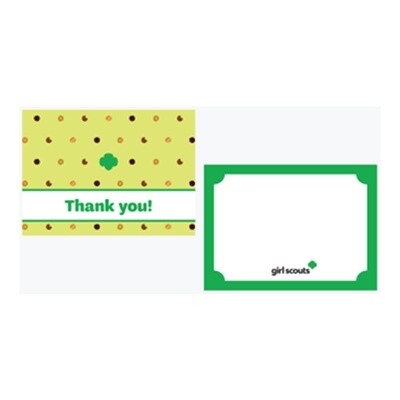 Cookie Thank You Cards 2025 - Pack Of 25
