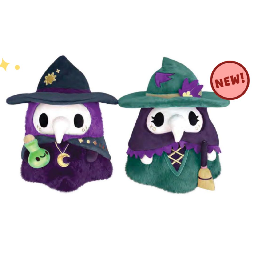 Mini Witchy Plague Doctor &amp; Nurse Duo