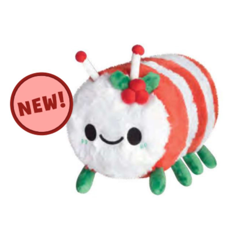 Mini Squishable Candy Cane Caterpillar