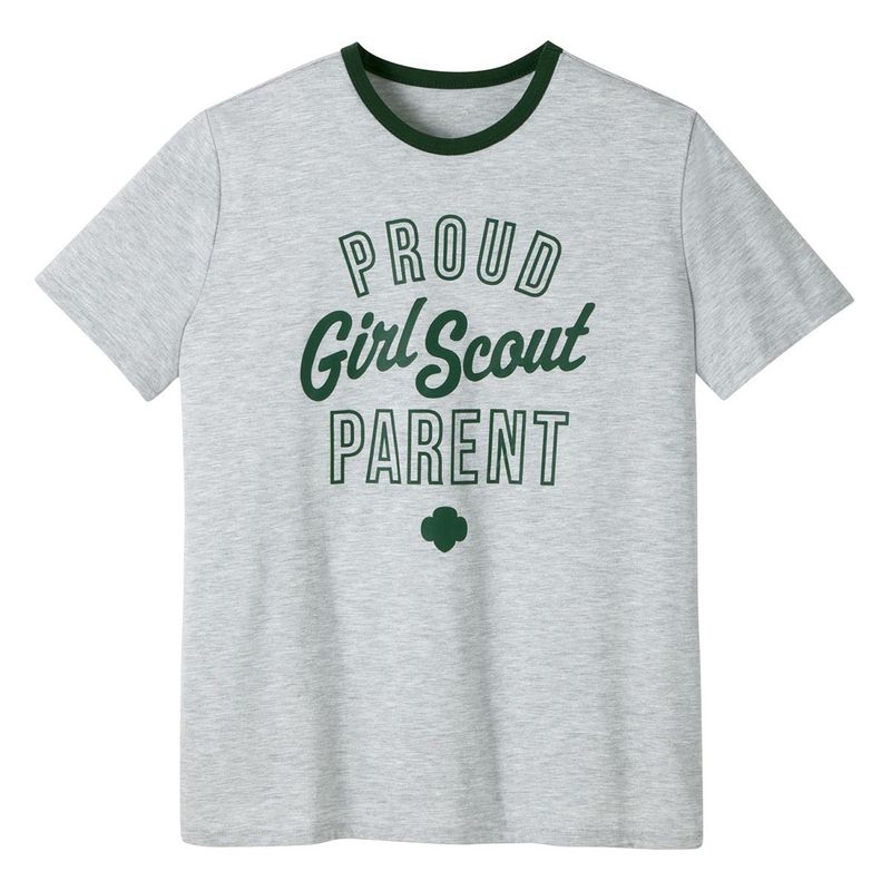 Proud Girl Scout Parent T- Shirt — Adult