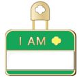 I Am Name Tag Personal PIn