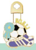 Soccer Goal Personal Pin