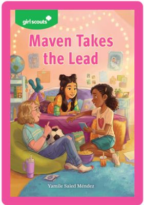 Maven Takes the Lead Iron-On Patch