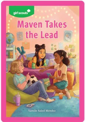 Maven Takes the Lead Iron-On Patch