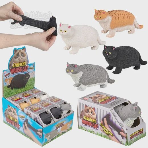 Stretchy House Cat 4&quot;