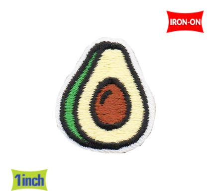 Avocado Segment Fun Patch