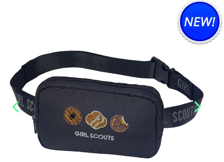 Rhinestone Cookie Belt Bag