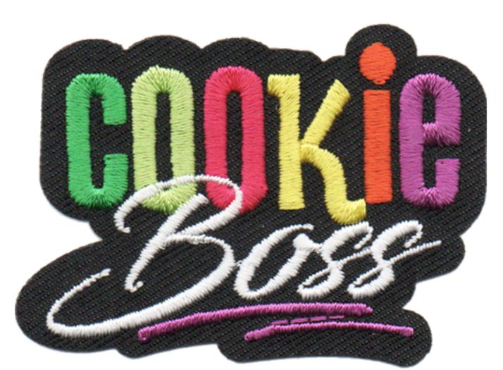 Colorful Cookie Boss Fun Patch