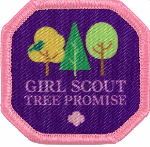 Girl Scout Tree Promise 2025 Sew-On Patch